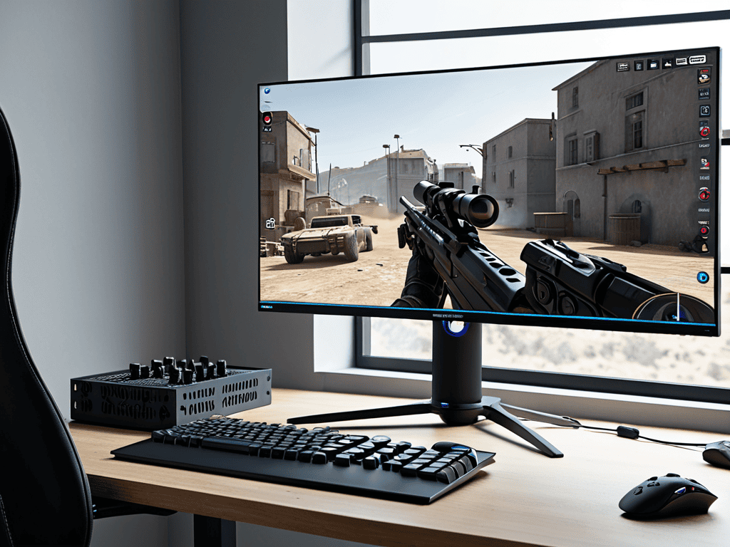 First Impressions Design gaming monitor