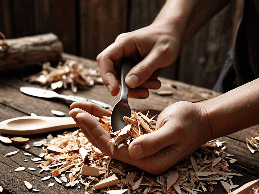 Whittling tips from Spoonful of Wisdom