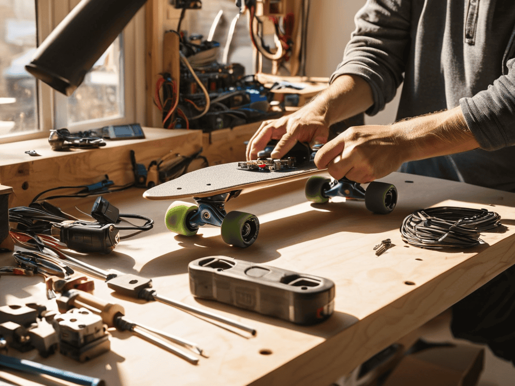DIY Electric Skateboard Build