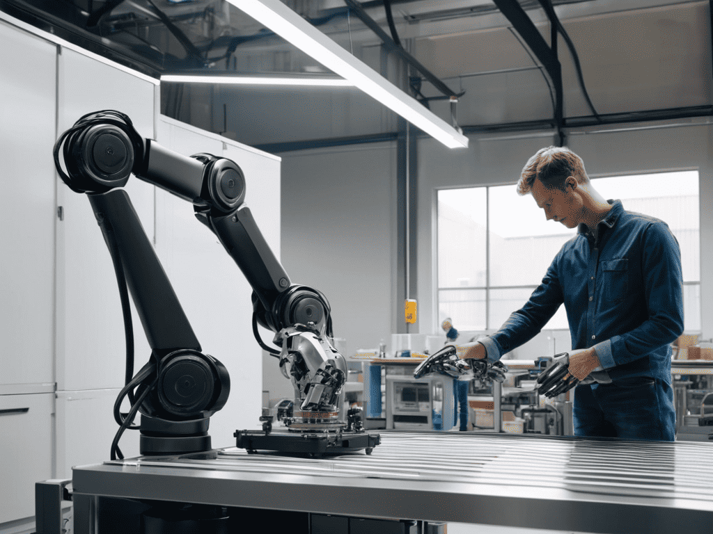 Human Robot Collaboration concept