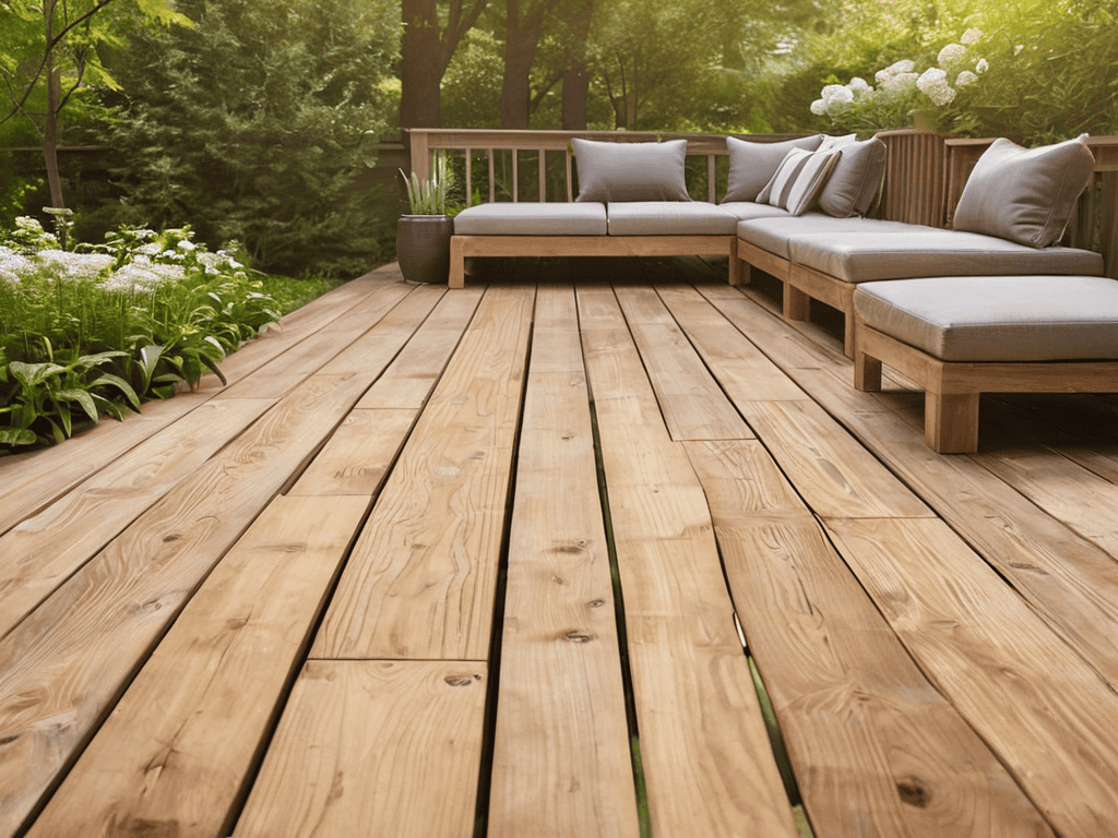 Smart Decking Materials outdoors