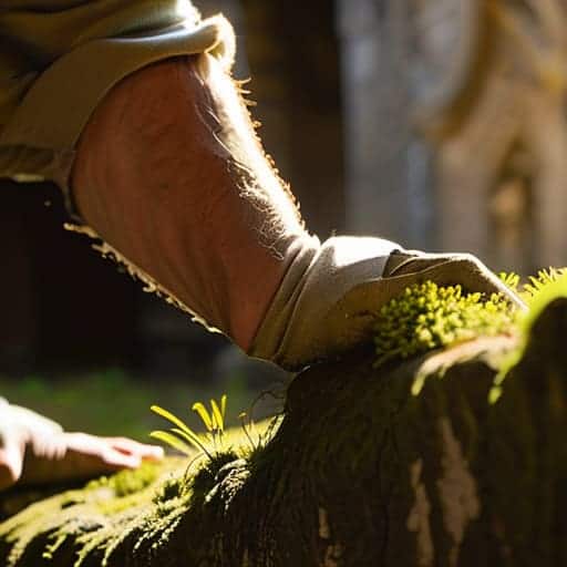 The Lasting Impression of a Hand on Stone.